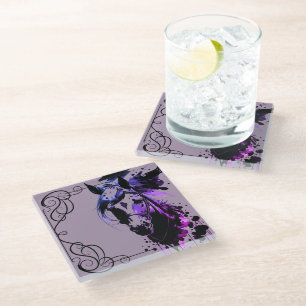 Posavasos De Vidrio Spirit Pony 3 Lavender