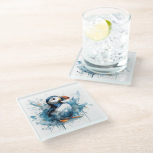 Posavasos De Vidrio Splash de aletas