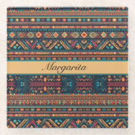 Posavasos De Vidrio Sprirt of the Southwest, personalizado