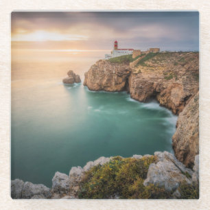 Posavasos De Vidrio St. Vincent del cabo el   Sagres, Algarve,