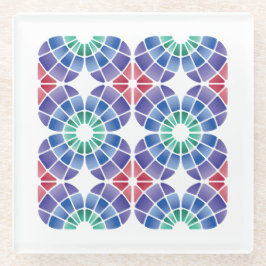 Posavasos De Vidrio Stained Glass (Pattern - Daylight)