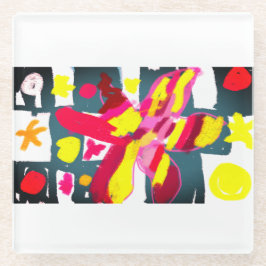 Posavasos De Vidrio Starfish style