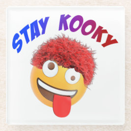 Posavasos De Vidrio Stay Kooky