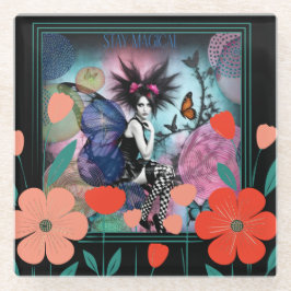 Posavasos De Vidrio Stay Magical 