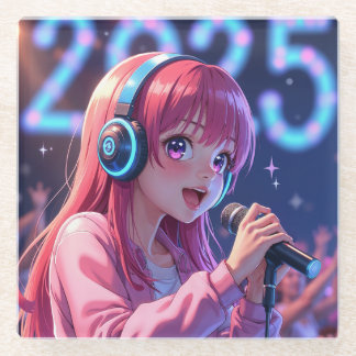 Posavasos De Vidrio Sueños de Anime 2025