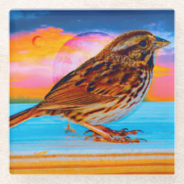 Posavasos De Vidrio Sunset Melody