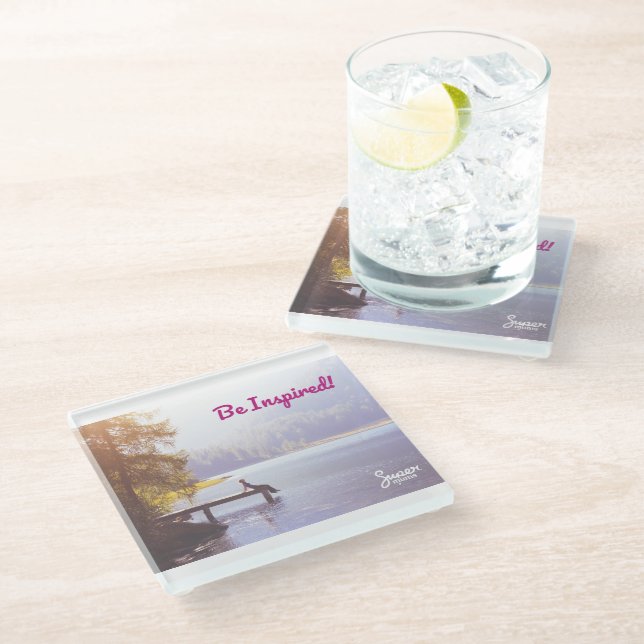 Posavasos De Vidrio Supermums Glass Coaster (Angular)