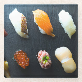 Posavasos De Vidrio Sushi Textbook - Beautiful Arrangement