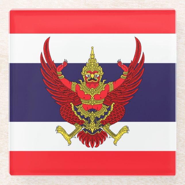 Posavasos De Vidrio Tailandia (Anverso)
