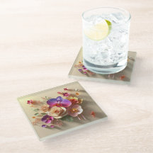 Tarjeta de saludo 3D Primavera Blossoms - Rosas vi