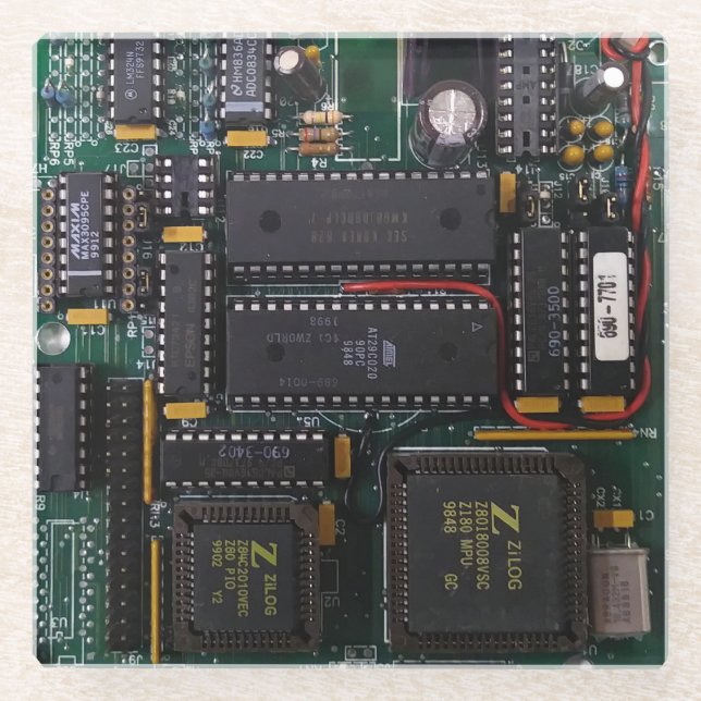 Posavasos De Vidrio Tarjeta Guay para PC (Anverso)