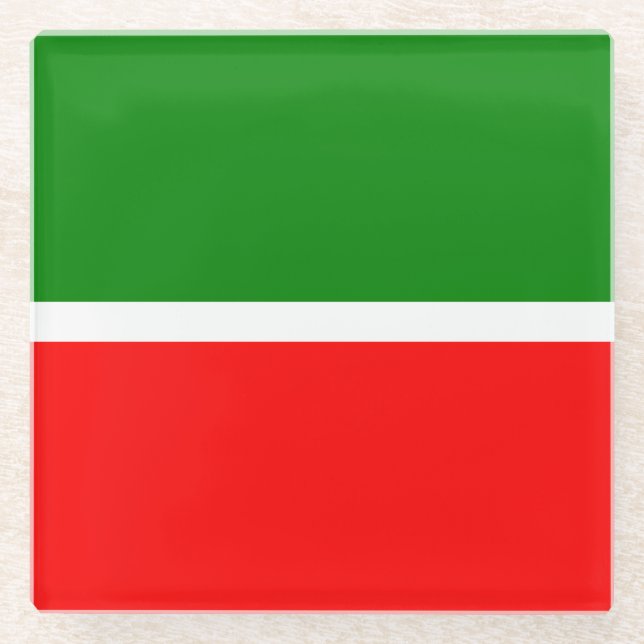 Posavasos De Vidrio Tatarstán (Anverso)
