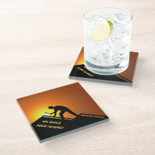 Posavasos De Vidrio Tejado