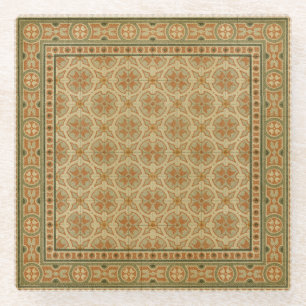 Posavasos De Vidrio Tejas de mosaico italianas decorativas por el
