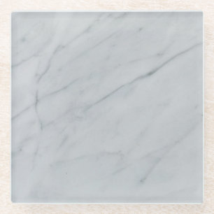Posavasos De Vidrio Textura de piedra de ágata fluida abstracta de luj