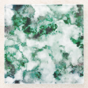 Posavasos De Vidrio Textura veteada del cuarzo