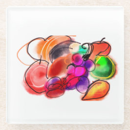 Posavasos De Vidrio Thanksgiving food