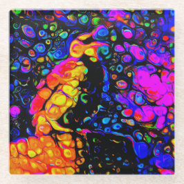 Posavasos De Vidrio The Lonely Bird 4: Liquid Art Style