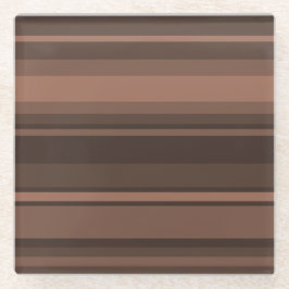 Posavasos De Vidrio Tierras de chocolate