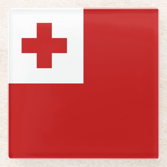 Posavasos De Vidrio Tonga (Anverso)