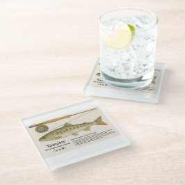 Posavasos De Vidrio Trucha Nativa Japonesa – Yamame