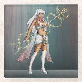 Posavasos De Vidrio TSDS: Isis, Diosa de la Santa