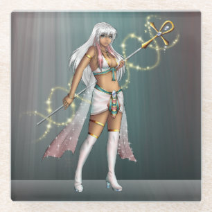 Posavasos De Vidrio TSDS: Isis, Diosa de la Santa