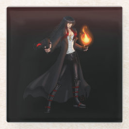 Posavasos De Vidrio TSDS: Seth, Dios del Caos