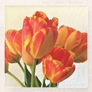 Posavasos De Vidrio Tulipanes de Banja Luka