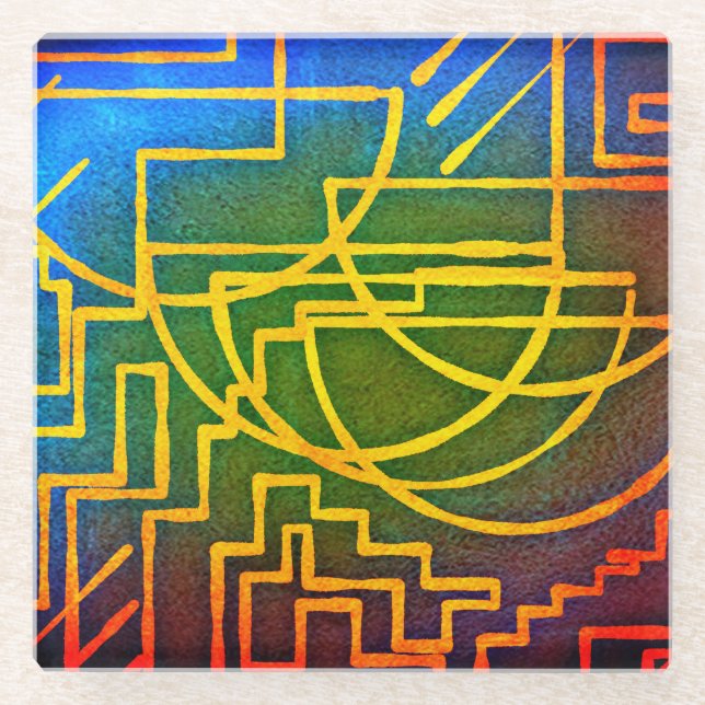 Posavasos De Vidrio Tumba (Anverso)