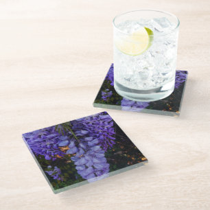 Posavasos De Vidrio un hermoso toque de la naturaleza