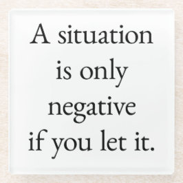 Posavasos De Vidrio Una montaña rusa de vidrio de situación