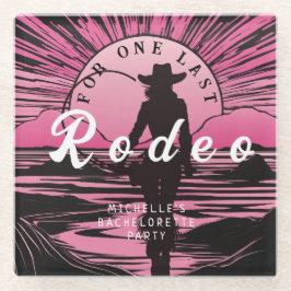 Posavasos De Vidrio Una última despedida de soltera Rodeo