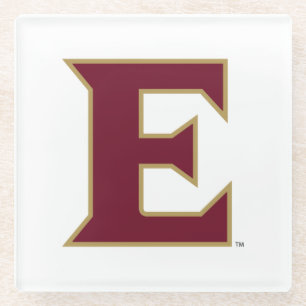 Posavasos De Vidrio Universidad Elon E