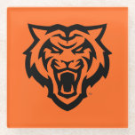Posavasos De Vidrio Universidad Estatal de Idaho bengala diseño espiri<br><div class="desc">¡Muéstrate el orgullo de la Universidad Estatal de Idaho con este audaz diseño de temática bengalí! Con el fiero y poderoso logo del tigre de Bengala, este diseño es perfecto para estudiantes, ex alumnos y fans que quieren representar a la ISU con espíritu escolar. Ya sea para el día del...</div>