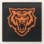 Posavasos De Vidrio Universidad Estatal de Idaho bengala diseño espiri<br><div class="desc">¡Muéstrate el orgullo de la Universidad Estatal de Idaho con este audaz diseño de temática bengalí! Con el fiero y poderoso logo del tigre de Bengala, este diseño es perfecto para estudiantes, ex alumnos y fans que quieren representar a la ISU con espíritu escolar. Ya sea para el día del...</div>