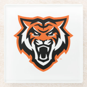 Posavasos De Vidrio Universidad Estatal de Idaho bengala diseño espiri