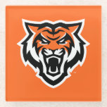 Posavasos De Vidrio Universidad Estatal de Idaho bengala diseño espiri<br><div class="desc">¡Muéstrate el orgullo de la Universidad Estatal de Idaho con este audaz diseño de temática bengalí! Con el fiero y poderoso logo del tigre de Bengala, este diseño es perfecto para estudiantes, ex alumnos y fans que quieren representar a la ISU con espíritu escolar. Ya sea para el día del...</div>