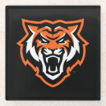 Posavasos De Vidrio Universidad Estatal de Idaho bengala diseño espiri<br><div class="desc">¡Muéstrate el orgullo de la Universidad Estatal de Idaho con este audaz diseño de temática bengalí! Con el fiero y poderoso logo del tigre de Bengala, este diseño es perfecto para estudiantes, ex alumnos y fans que quieren representar a la ISU con espíritu escolar. Ya sea para el día del...</div>