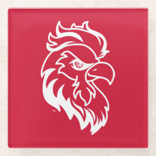 Posavasos De Vidrio Universidad Estatal de Jacksonville Gamecocks Jueg