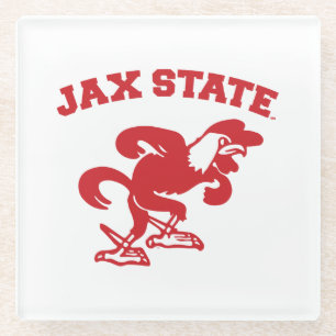 Posavasos De Vidrio Universidad Estatal de Jacksonville JAX State Game