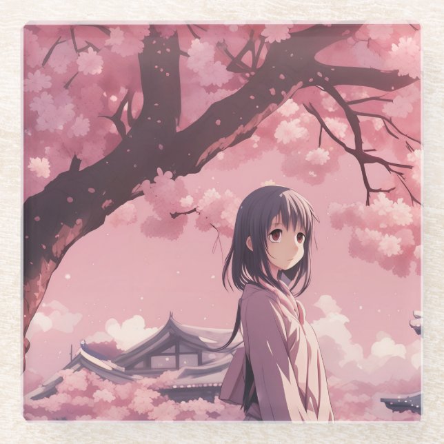 Posavasos De Vidrio Untersetzer (Anverso)