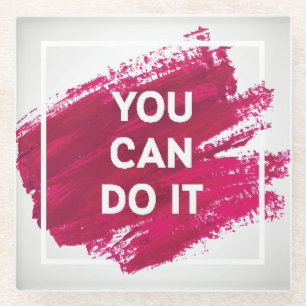 Posavasos De Vidrio Usted puede hacerlo 3