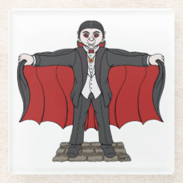 Posavasos De Vidrio Vampiro cutáneo/dracula