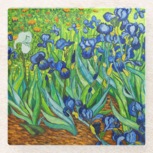 Posavasos De Vidrio Van Gogh Irises
