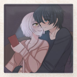 Posavasos De Vidrio Vanitas Jeanne Coaster Vanitas No Carte