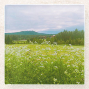 Posavasos De Vidrio Verano en Hälsingland - Helsingia