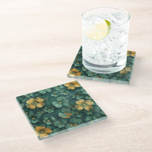 POSAVASOS DE VIDRIO VERDE Y VERDE VERDE VERDE Y VERDE VERGÜENZA IRLAND
