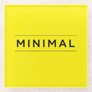 Posavasos De Vidrio Vibraciones Mínimas