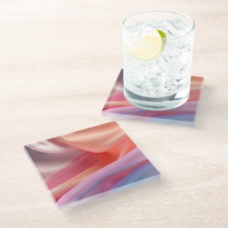 Posavasos De Vidrio Vibrante